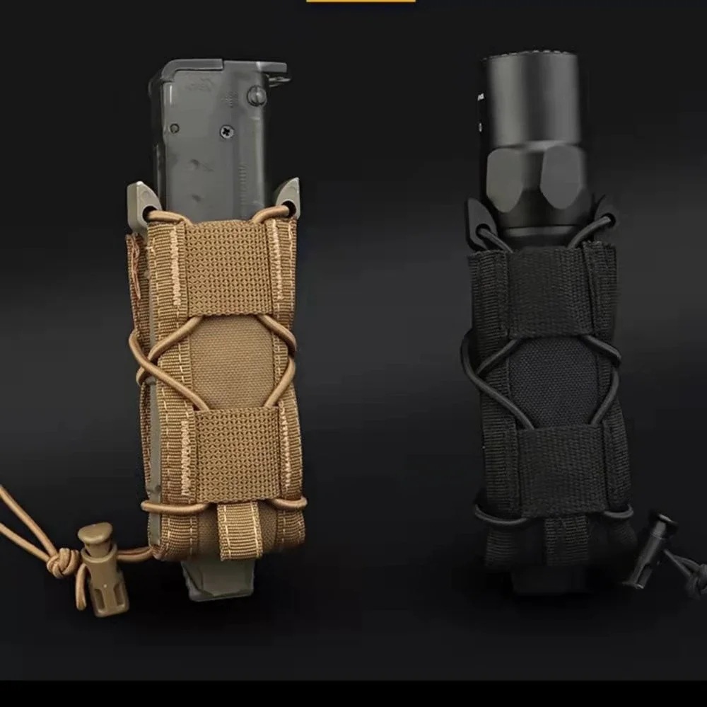 Edc Carry Knife - 9 MILLIMETRI Pistola Singola Magazine Pouch