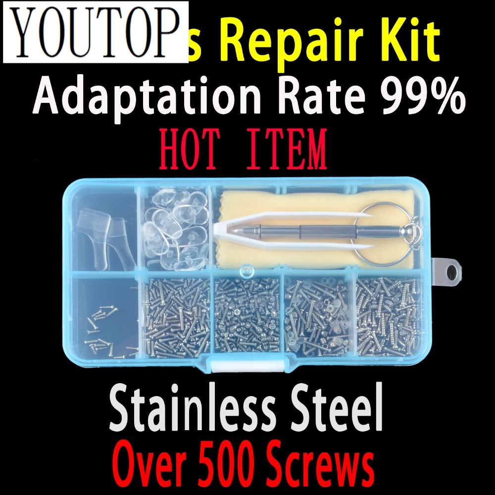 Micro Screwdriver Kit - 500 Kit di riparazione per occhiali