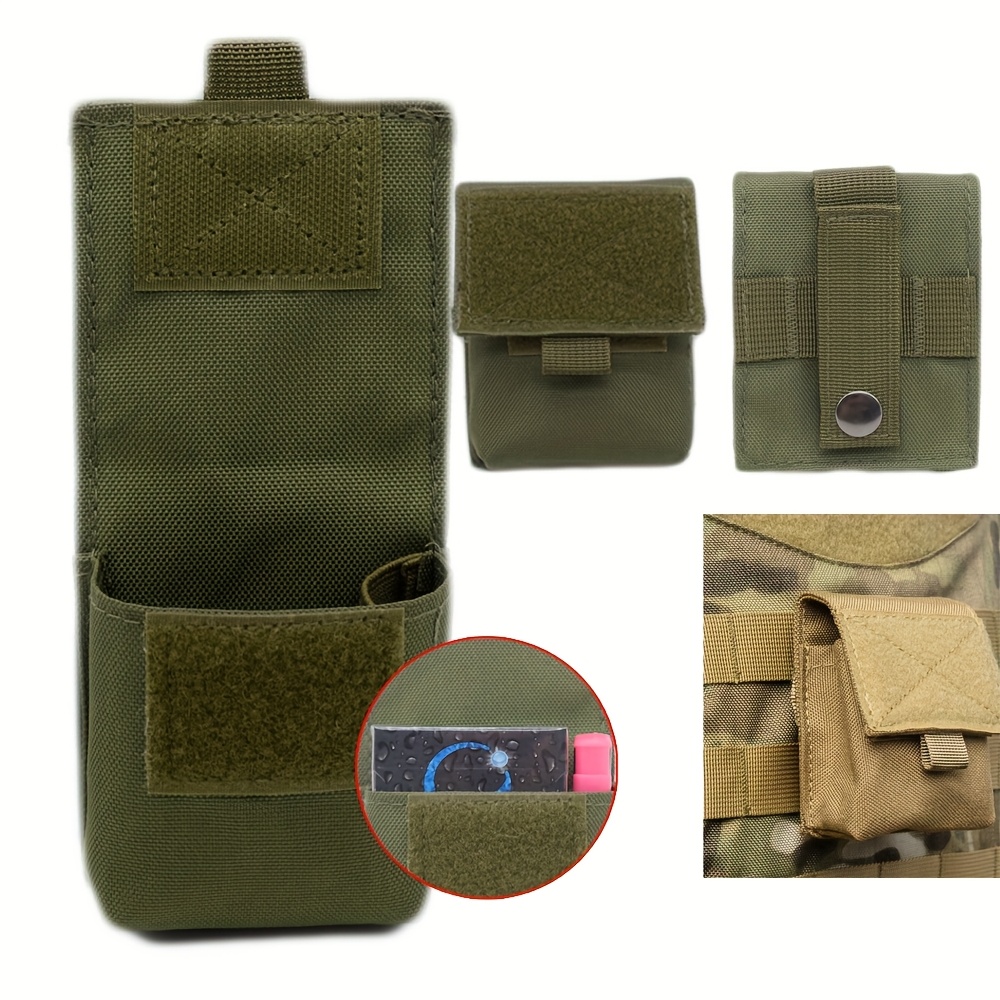 Edc Carry Card - Piccola custodia Molle Utilità Mini Portafoglio