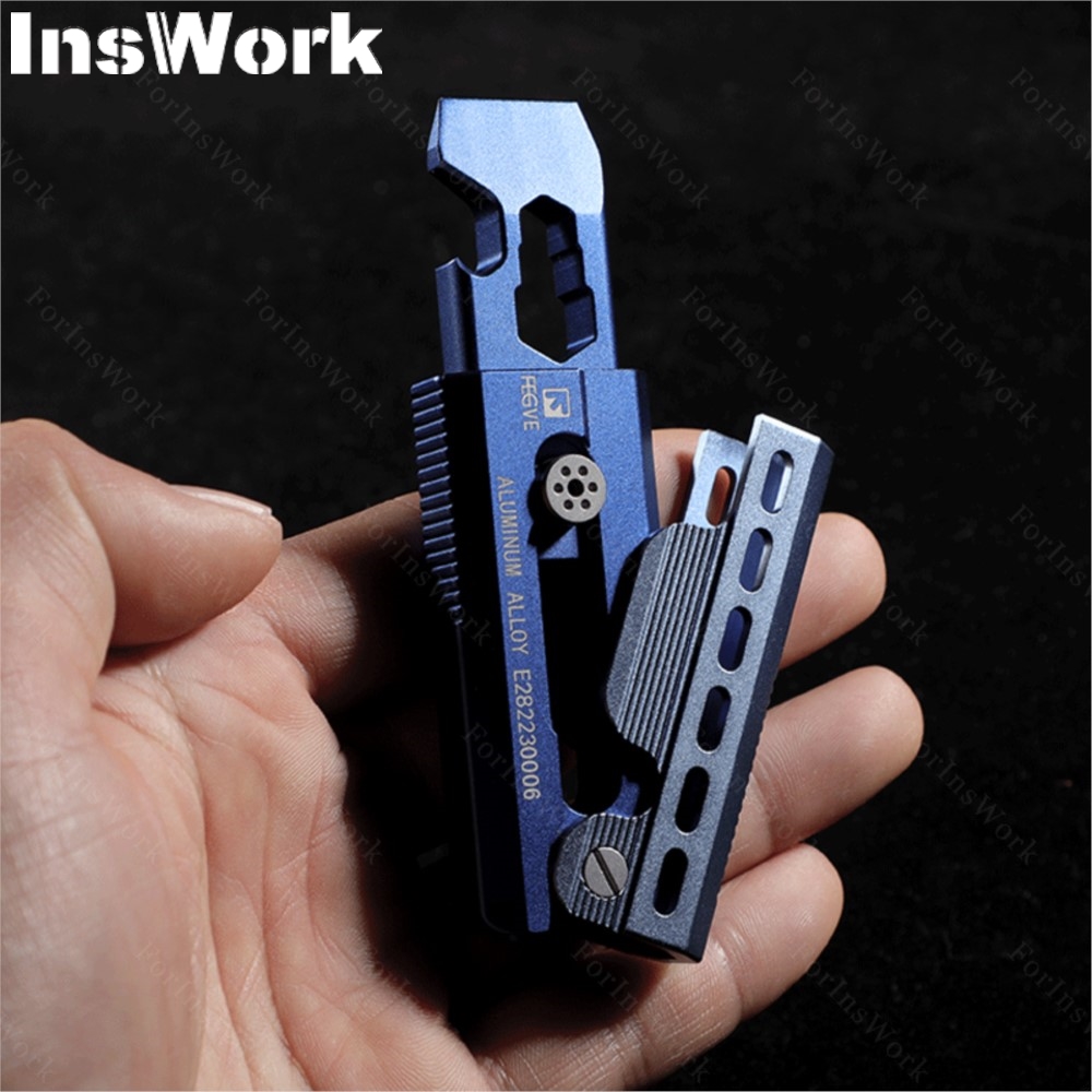Edc Carry Piece - FEGVE lega di titanio Edc Pry