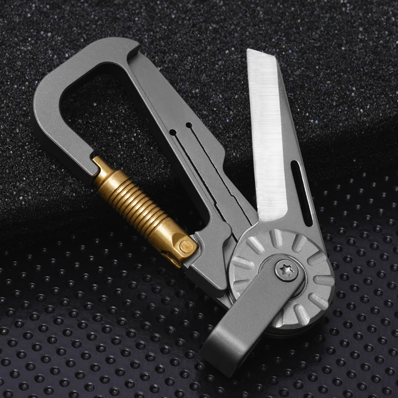 Edc Car Carry - Portachiavi EDC in lega di titanio