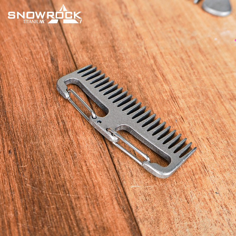 Pettine a Mezzaluna SNOWROCK i - Comb Pocket Titanium recensione e prezzo
