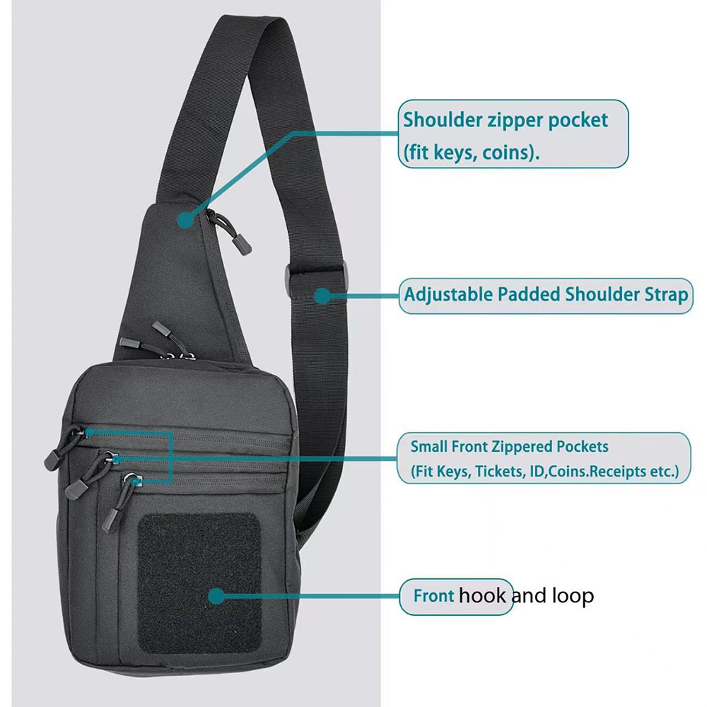 Borsa per Uomo e Donna - Borsa - Edc Concealed Carry recensione e prezzo