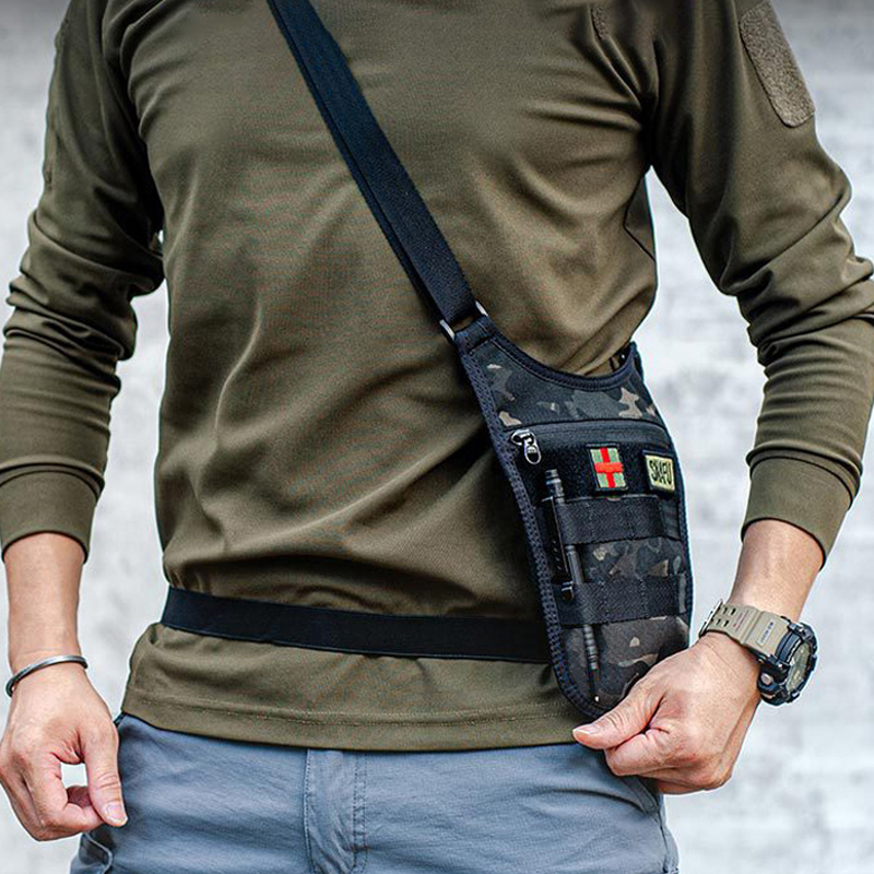 Borsa a tracolla tattica sotto - Edc Concealed Carry recensione e prezzo