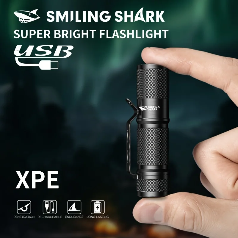 SMILING SHARK Torcia LED Tatti - Edc (Every Day Carry recensione e prezzo