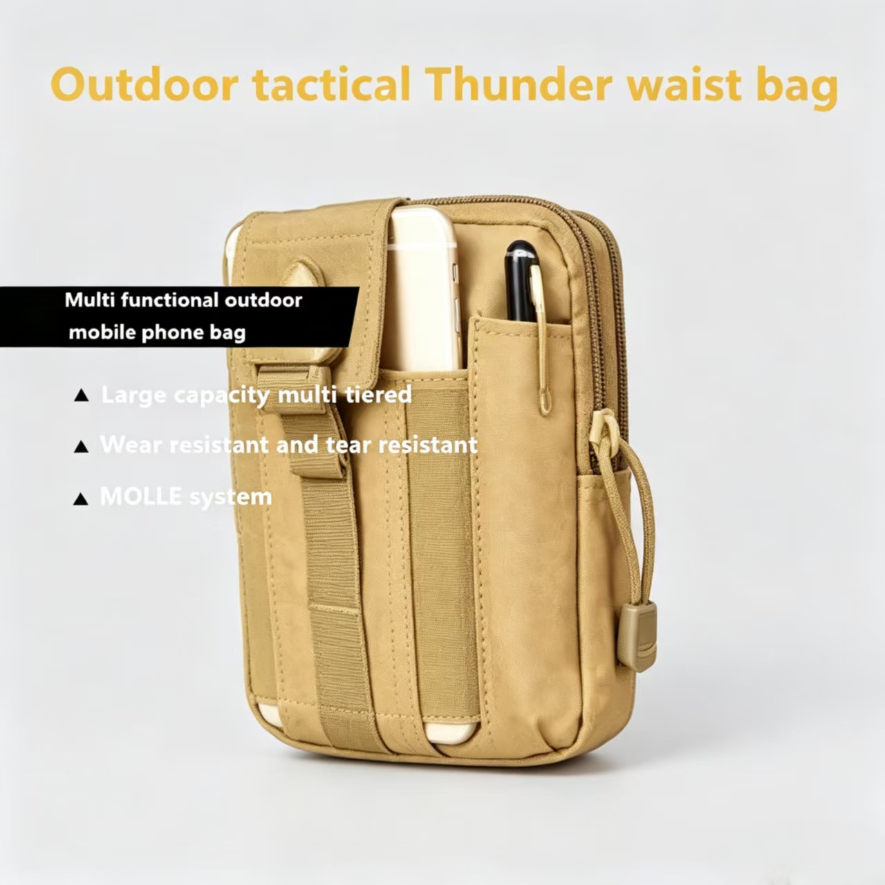 Borsa Tattica MOLLE da Cintura - Edc Concealed Carry Belt recensione e prezzo