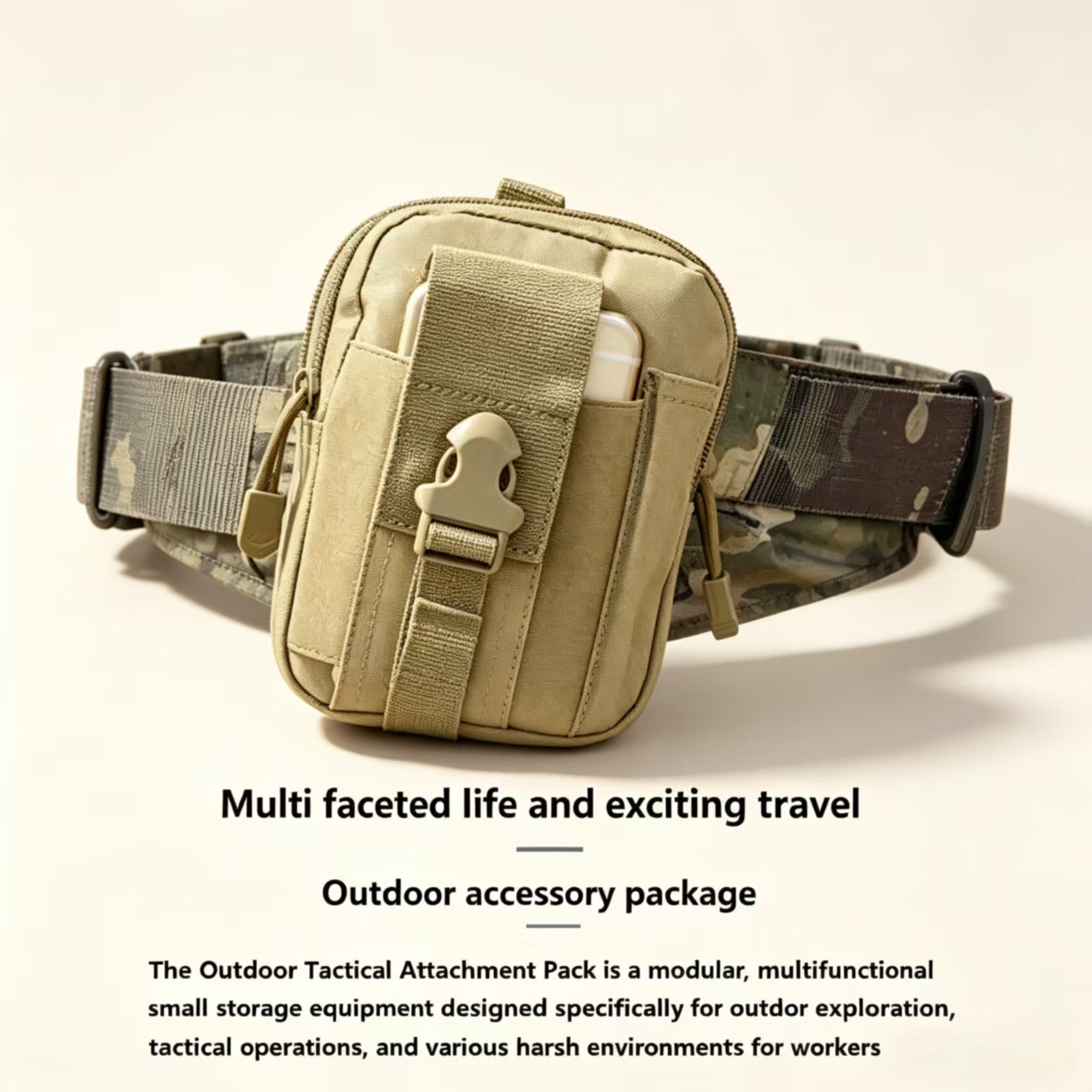 Borsa Tattica MOLLE da Cintura - Edc Concealed Carry Belt recensione e prezzo