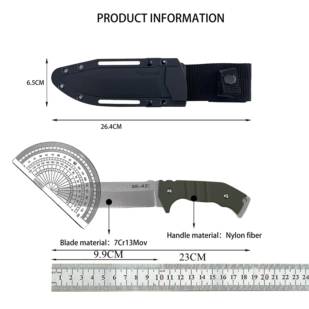 Coltello a lama fissa EDC per  - Edc Fixed Blade Deep Carry recensione e prezzo