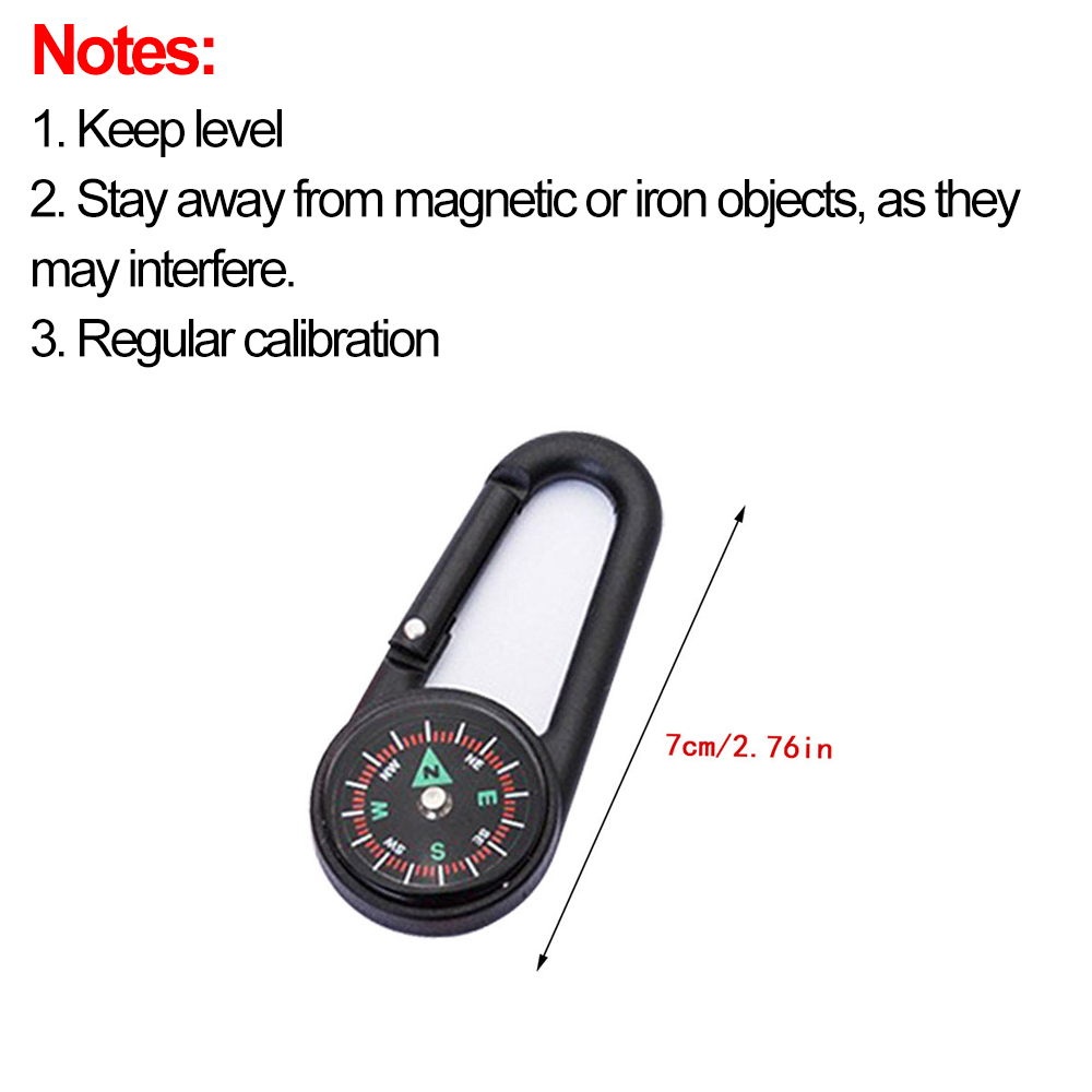 Bussola da esterno Moschettone - Compass Keychain Mini recensione e prezzo