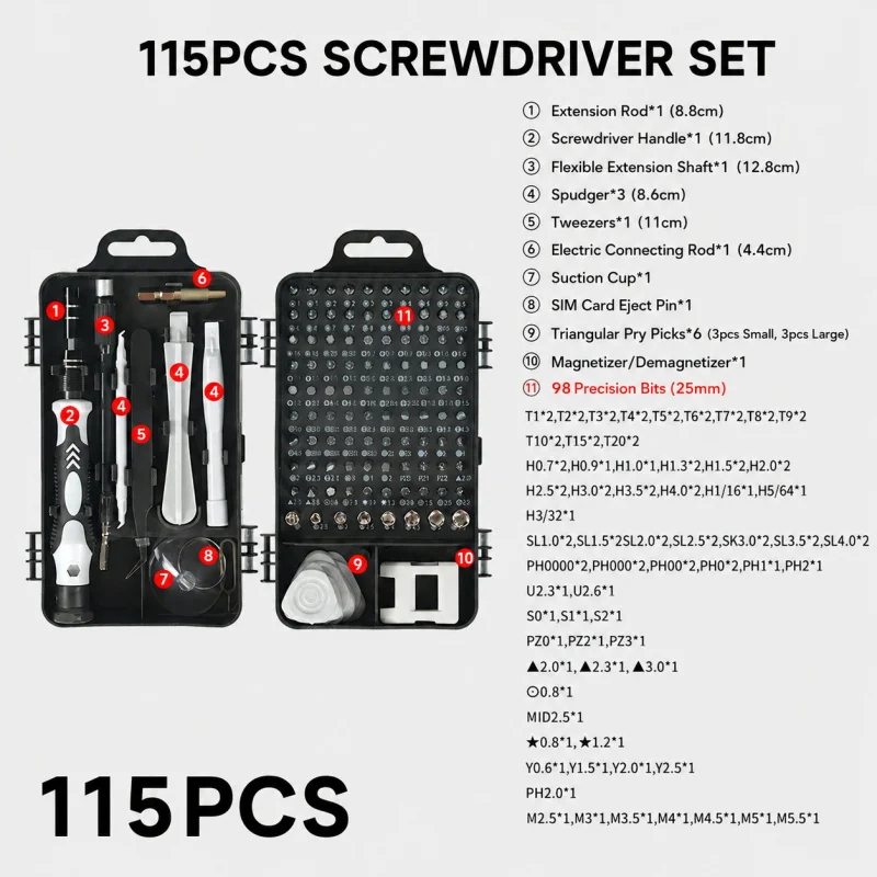 Set di cacciaviti magnetici po - Micro Screwdriver Kit recensione e prezzo