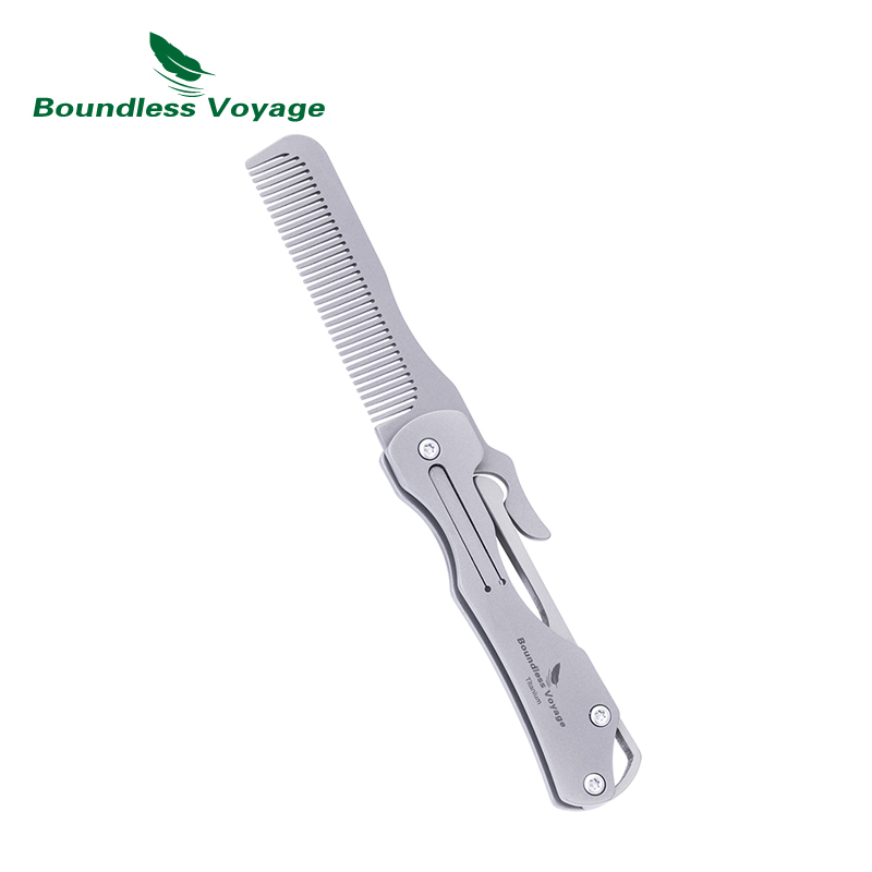 Boundless Voyage Pettine per c - Comb Pocket Titanium recensione e prezzo