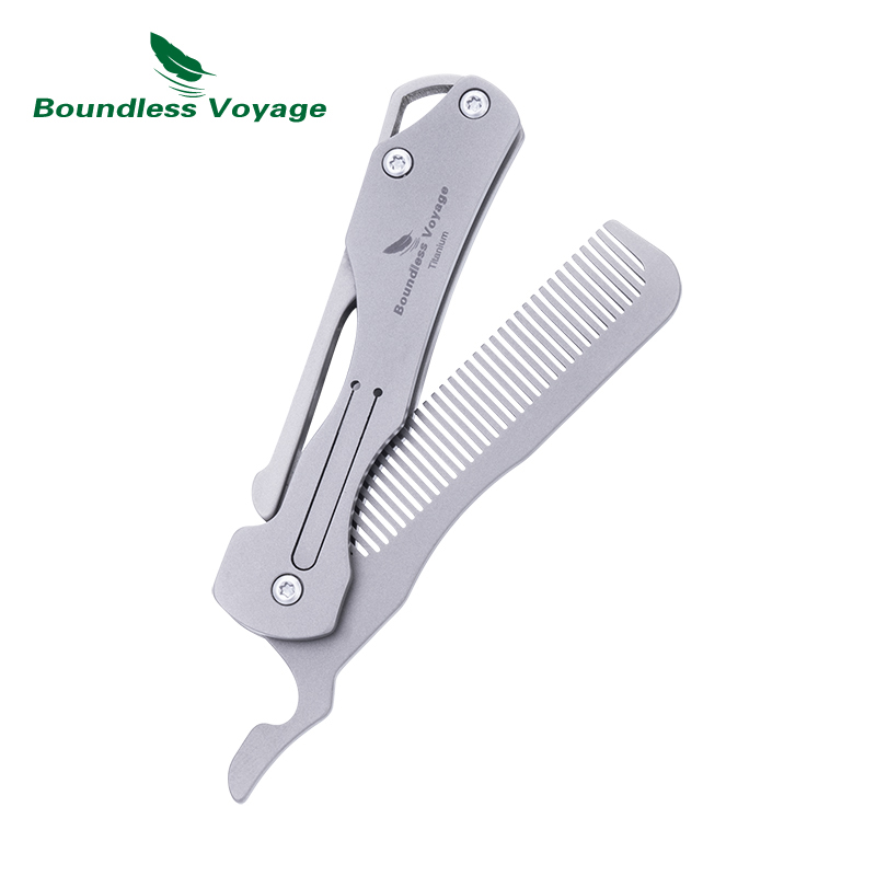 Boundless Voyage Pettine per c - Comb Pocket Titanium recensione e prezzo