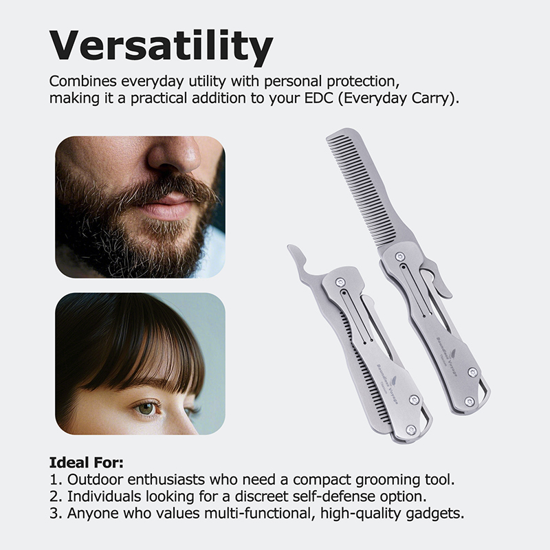 Boundless Voyage Pettine per c - Comb Pocket Titanium recensione e prezzo
