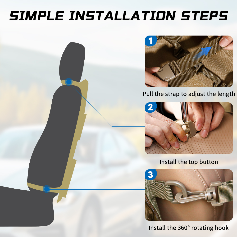 Organizer Tattico MOLLE per Se - Edc Car Carry recensione e prezzo