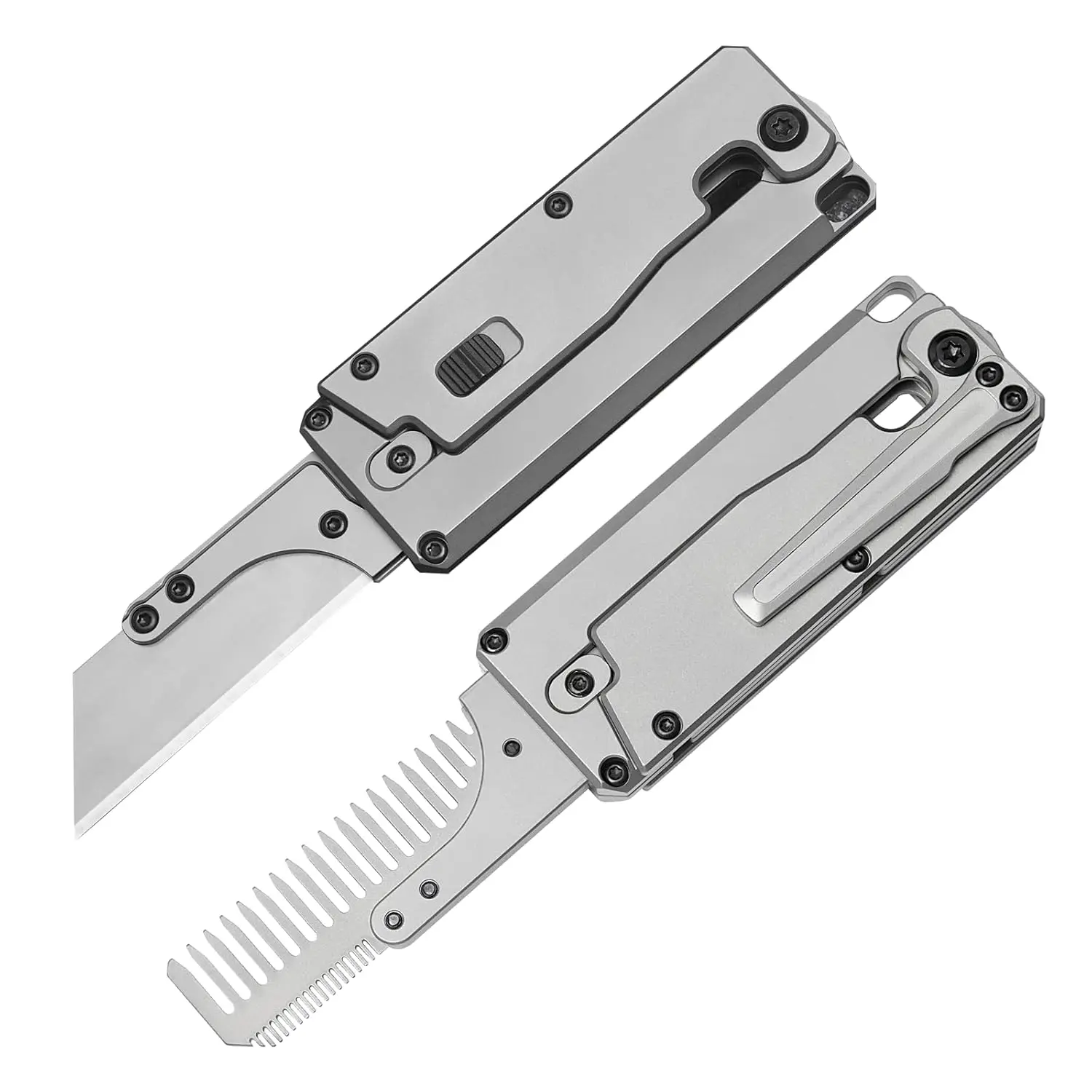 FEGVE TC347 Taglierino 2-in-1  - Comb Pocket Titanium recensione e prezzo