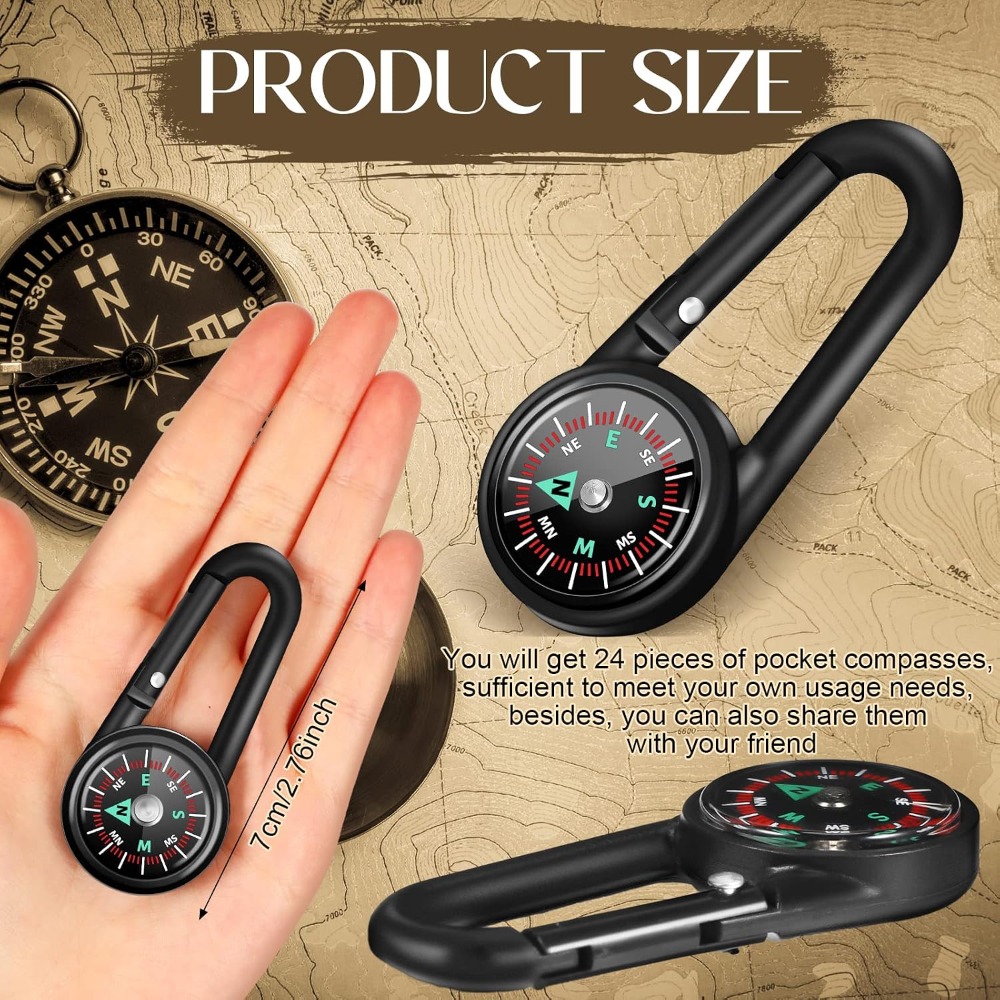 6-50 Pezzi Mini Bussola Magnet - Compass Keychain Mini recensione e prezzo