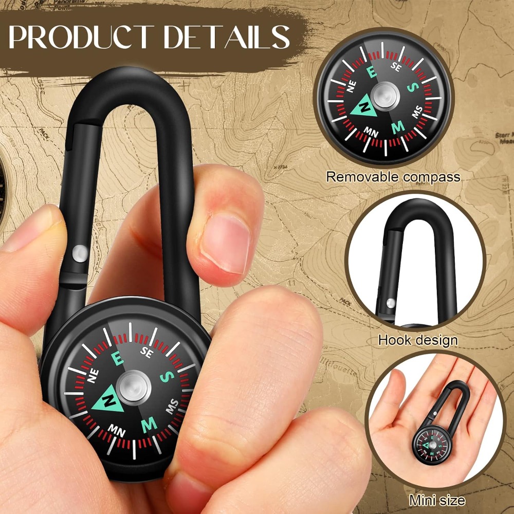 6-50 Pezzi Mini Bussola Magnet - Compass Keychain Mini recensione e prezzo