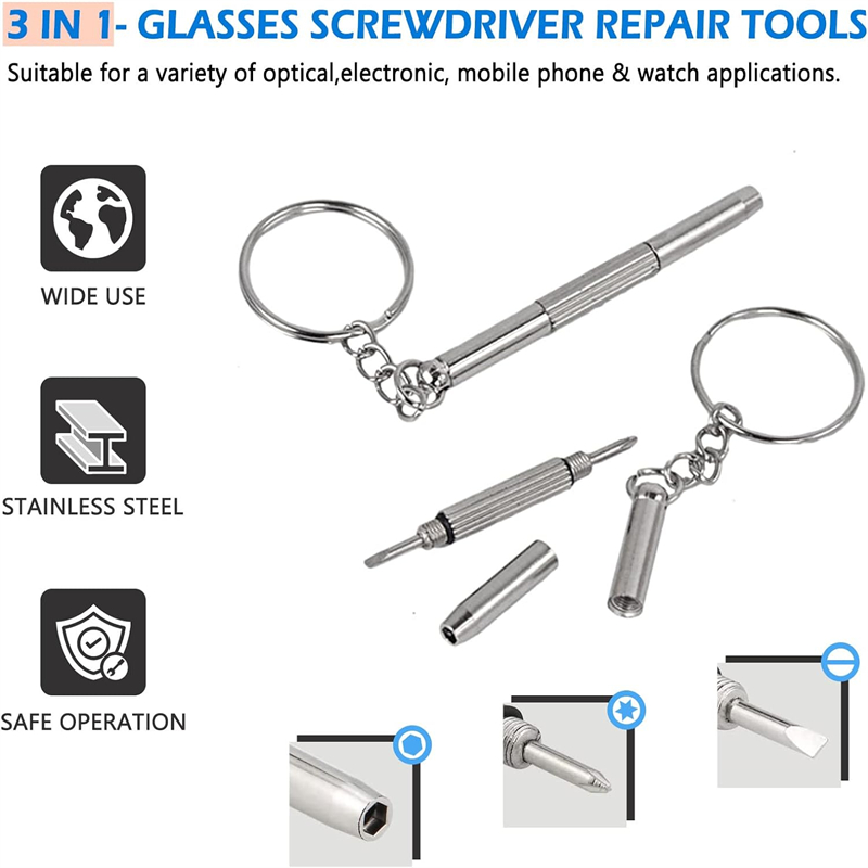 Mini cacciaviti per occhiali a - Micro Screwdriver Kit recensione e prezzo