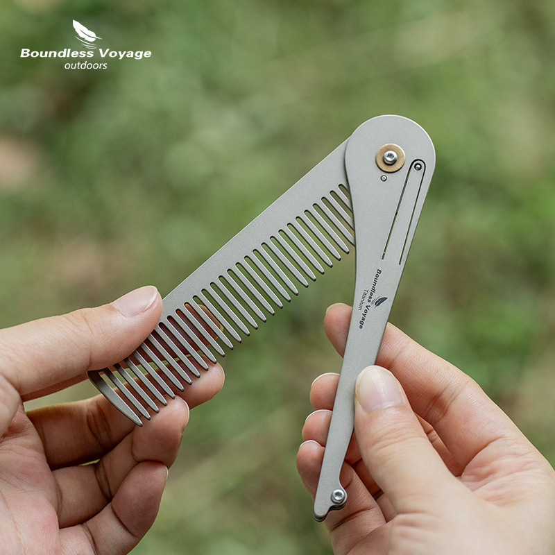 Pettine per capelli in titanio - Comb Pocket Titanium recensione e prezzo