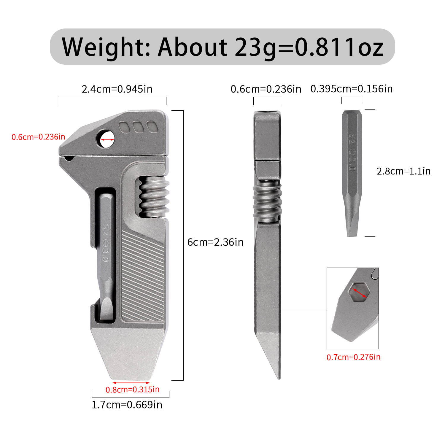 Mini Utensile Multifunzione in - Edc Everyday Carry Gear recensione e prezzo