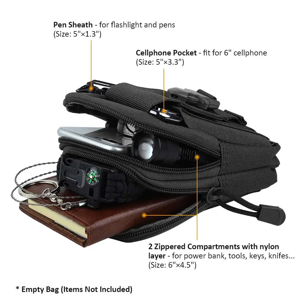 Borsa Tattica Multifunzione pe - Edc Concealed Carry Belt recensione e prezzo